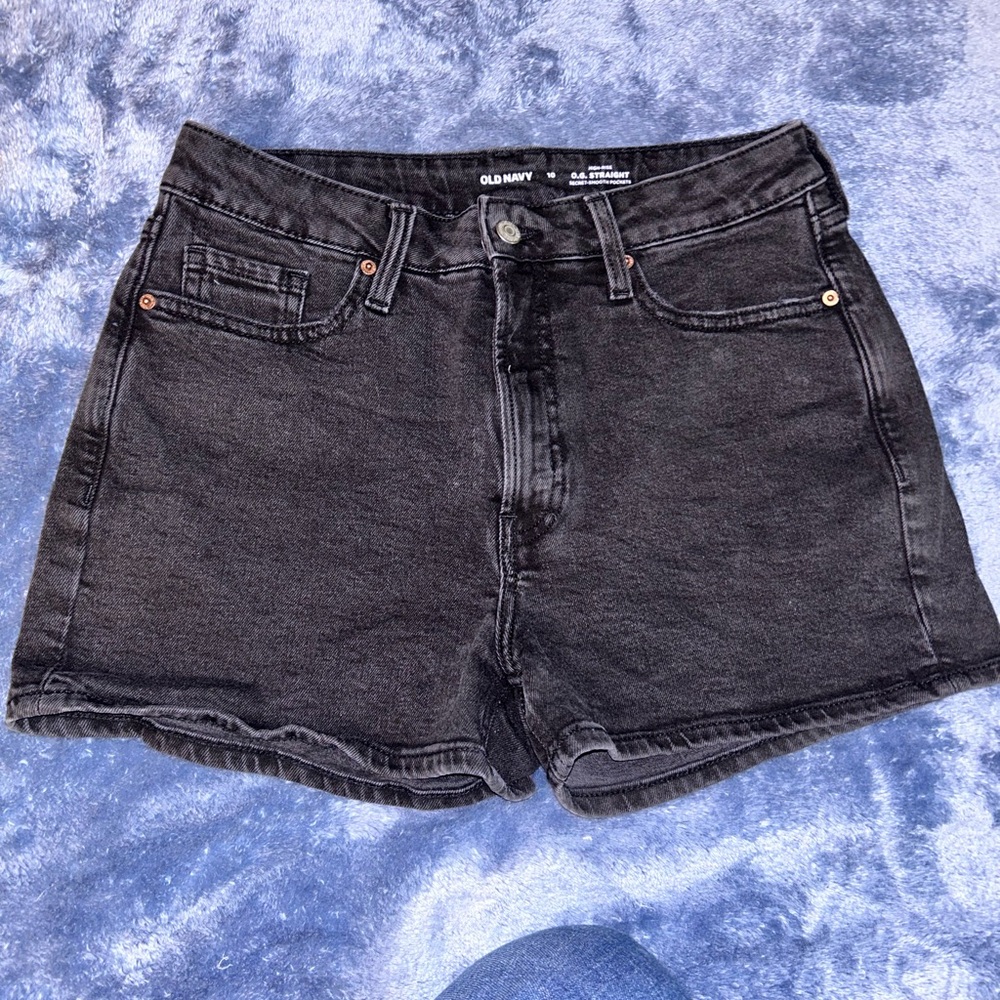 Old Navy Women's Black Jean Shorts